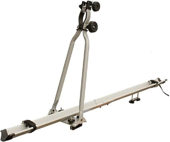RWB® Fietsendrager Electrische Fietsen - Fietsendrager Op Trekhaak - Fietsendrager E Bike - Zilver/Zwart - 24cm x 1cm x 76cm
