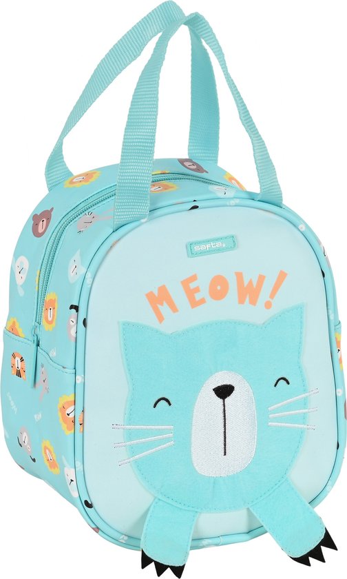 Safta Koeltasje Kat Meow! - 22 x 19 x 14 cm - Polyester van Safta