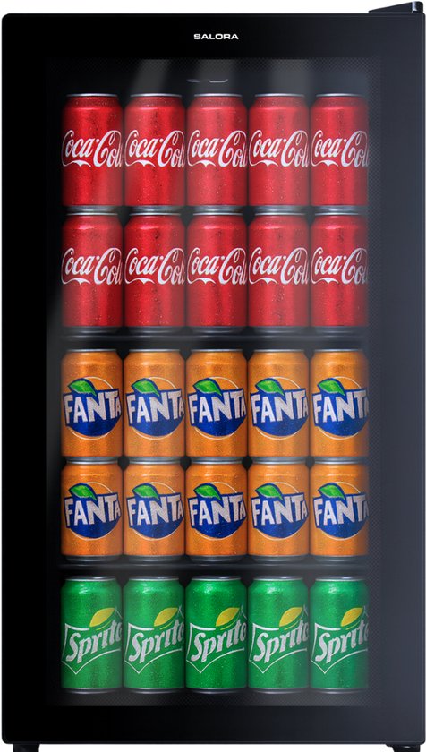 Salora BCT935B - Koelkast Tafelmodel - Koelkast - Koelkasten Vrijstaand - 93 l - Glazen deur van Merkloos