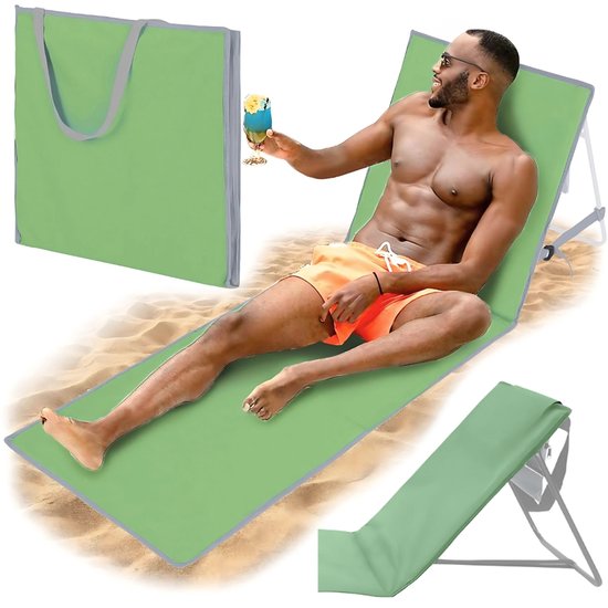 Sandos - Strandstoel - Opvouwbaar - Waterdicht - Ergonomisch van Sandos