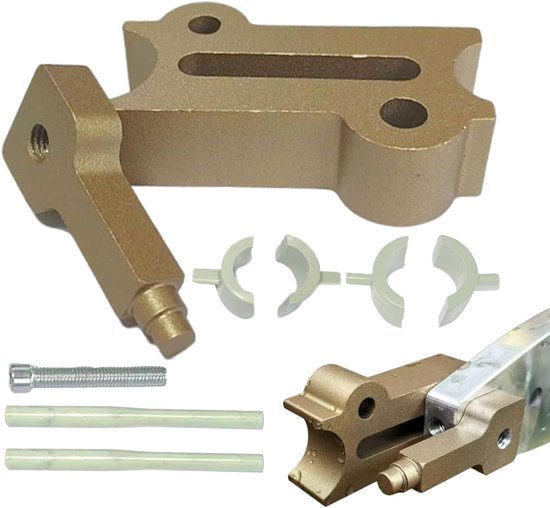 Sanitair Reparatie Tool - Loodgieters Kit - Lekkages Dichten - Hot Melt Technologie - 7.5 x 2.4 cm - Aluminium