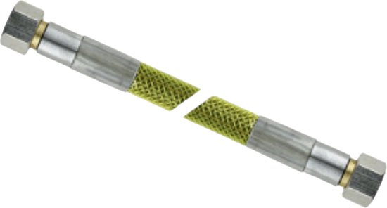 Sanivesk Flexibele Gasslangset RVS M24x1,5 125cm van Sanivesk