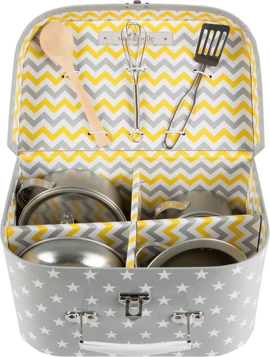 Sass & Belle - Keukenset - Kookset - Grey Stars van Sass & Belle