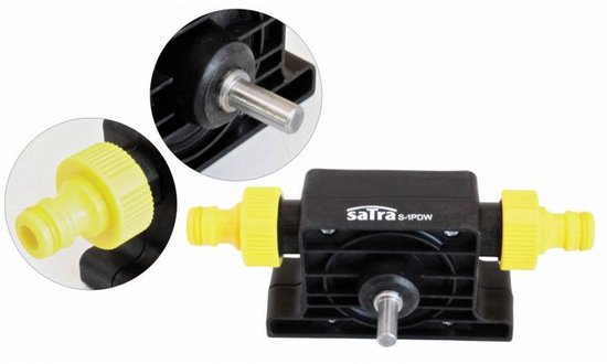 SATRA - Universele Boorpomp - Compact - Hoog Debiet - Lichtgewicht
