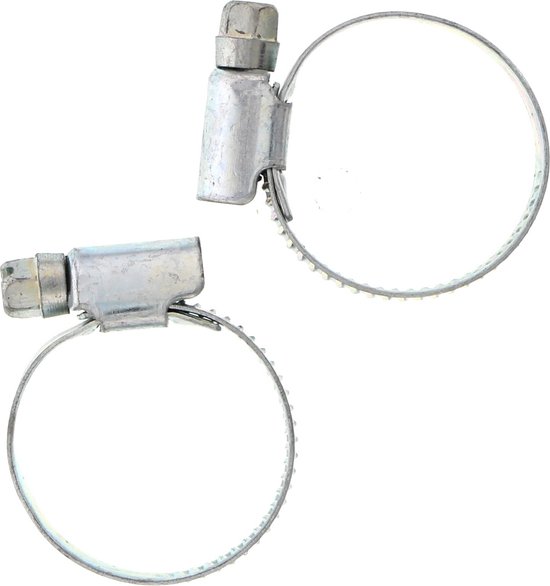 Scanpart slangklemmen 20 tot 32 mm - Geschikt voor wasmachine afvoerslang - 2 stuks van Scanpart