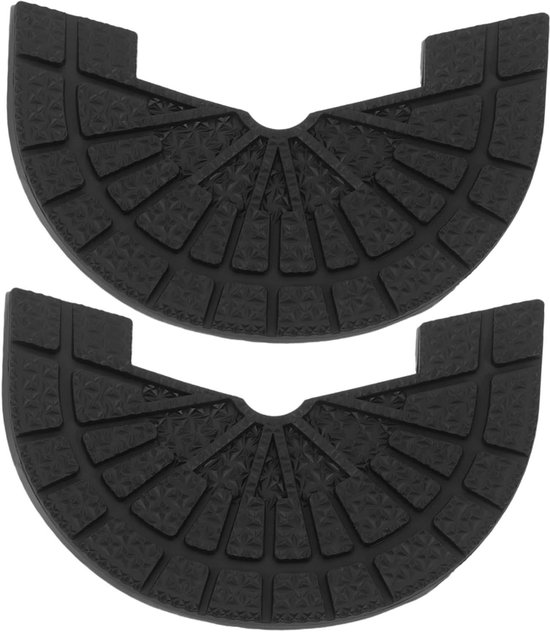 Schoenhak Reparatieset - Rubberen zool - Schoenen repareren - Antislip eigenschappen - 7.9 x 5.15 cm - Zwart
