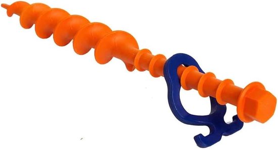 Schroefharing lang (L) - verpakking van 2 stuks met de toevoeging van kampeerspullen van HABA