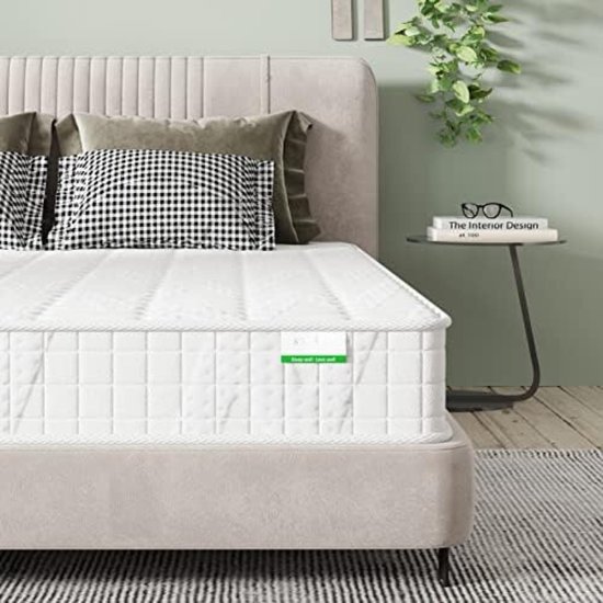 Schuimmatras - 150 x 190 cm - Hoogte 17 cm Gemiddelde sterkte - Wit van Mobytex