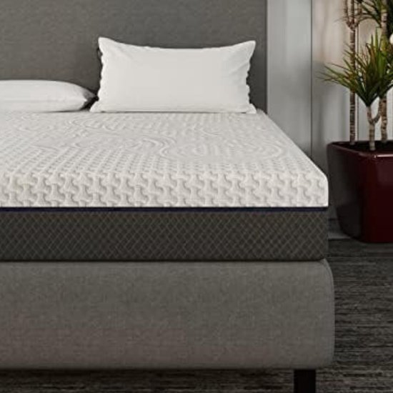 Schuimmatras - 18 cm Cool Gel-Geheugenschuim - 2-in-2 Veelkleurig 180 x 200 x 18 cm van Merkloos