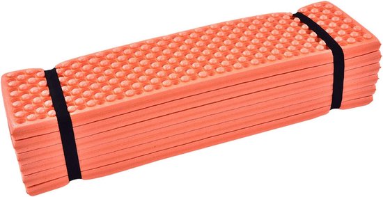 Schuimmatras om op te slapen, opvouwbare kampeermatras van gesloten-cel-schuim, waterdichte slaapmat voor buiten, geschikt voor trektochten van Merkloos
