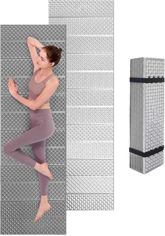 Schuimrubberen isolatiemat, outdoor camping, thermomat, ultralichte isolatiemat, 180 x 60 cm, tent, strandmat voor reizen, wandelen, bergbeklimmen