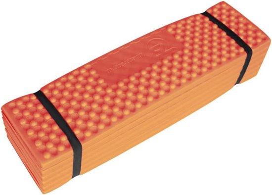 Schuimstofmatras Campingmatras - Slaapmat Schuim - Outdoor Activiteiten - Ergonomische Ondersteuning - 186 x 57 x 2 cm - Oranje