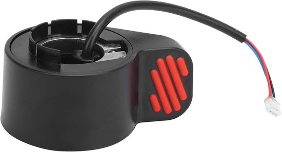 Scooter Thumb Throttle Throttle Accelerator Elektrische Scooter Finger Throttle Fit voor ES1 / ES2 / ES3 / ES4 (rood)