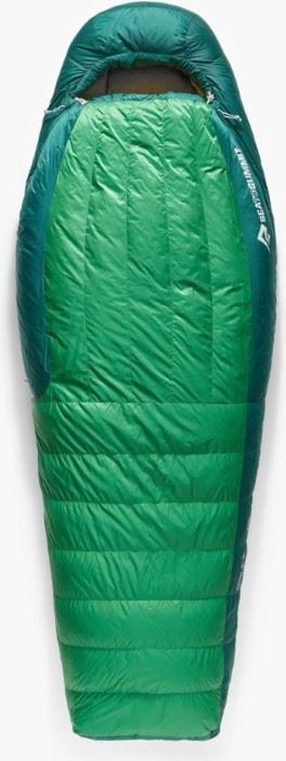Sea to summit Ascent Down -1C/30F Mummie Slaapzak Groen Long van Merkloos
