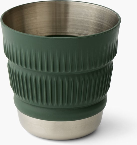 Sea to Summit - Detour - Opvouwbare Roestvrijstalen Mok - Groen van Sea to Summit