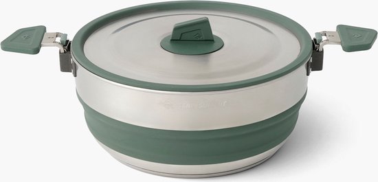 Sea to Summit - Detour - RVS Opvouwbare Pan - 3L - Groen