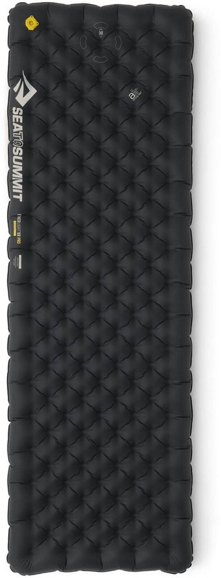 Sea to Summit Ether Light XR Pro Insulated ASC Mat - Large Rectangular Black van Merkloos