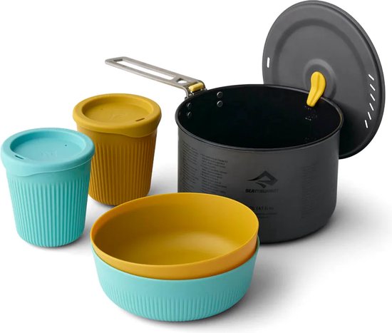 Sea to Summit - Frontier - Ultralight - One Pot Cook Set - 2P - 5PCS - 2L van Sea to Summit