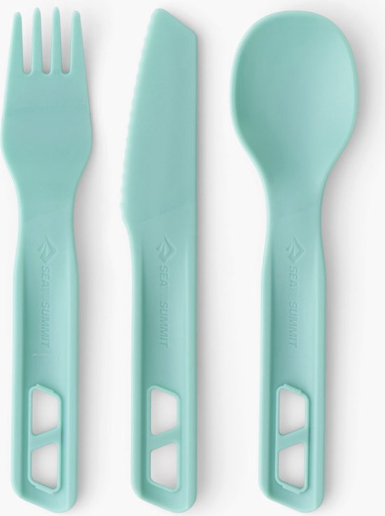 Sea to Summit - Passage Cutlery Set - [3 Piece] - Blue van Sea to Summit