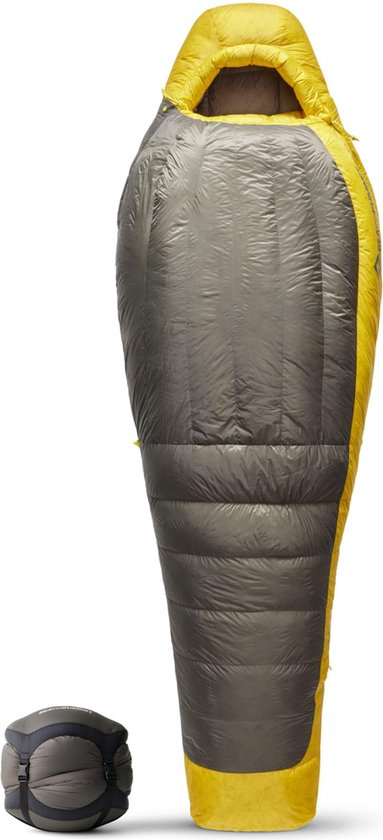 Sea To Summit Vonk-18°c Slaapzak Geel Regular / Left Zipper van Merkloos
