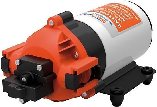Seaflo Stoompomp Serie 53 26.5 L/min 12v 4.2 Bar Zilver van Merkloos