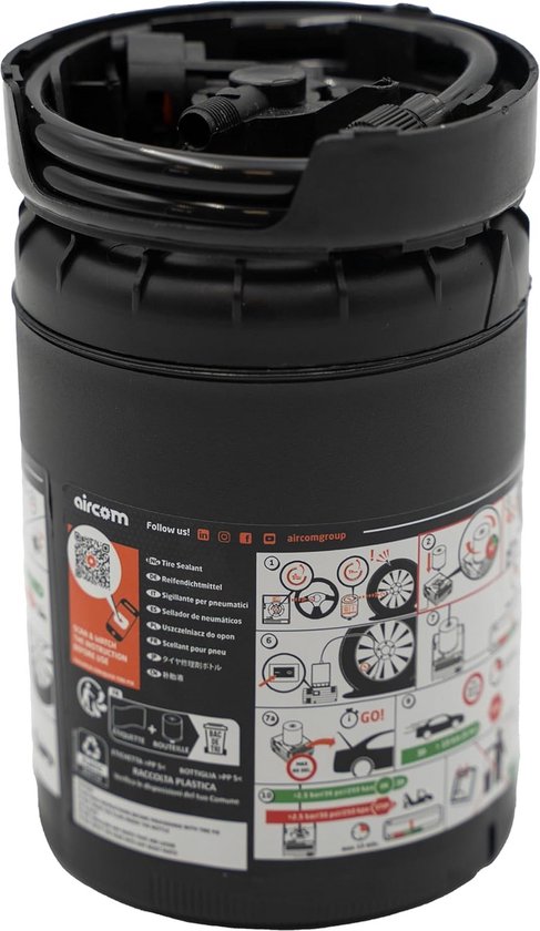 Sealant met adapter - Afdichtingsmiddel - Reparaties uitvoeren - Waterbestendige formule - 135 cm lengte van Merkloos