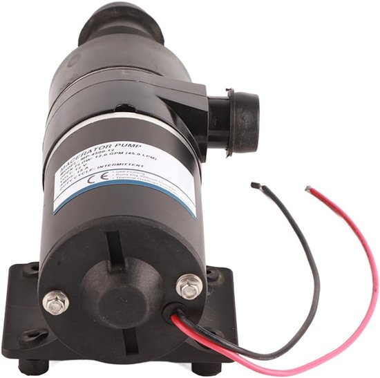 Self Priming Cutter Waste Pump - Heavy Shredder - Stainless Steel Cutter - Met Droogloopbeveiliging voor Jachtboten