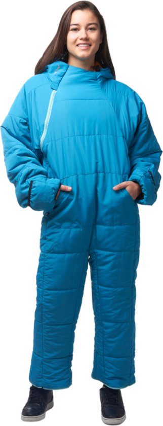Selk'bag slaapzak slaappak Lite Reclycled teal Sunlight M van Merkloos