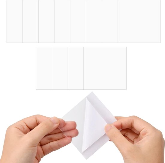 Set van 12 Waterdichte Reparatiepleisters - Zelfklevende TPU Patches voor Tent, Rubberboot en Luchtbed van Merkloos