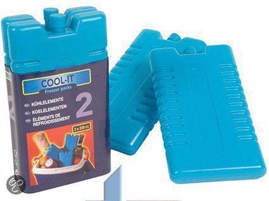 Set van 2 koelelement 220 cc van Koelbox.