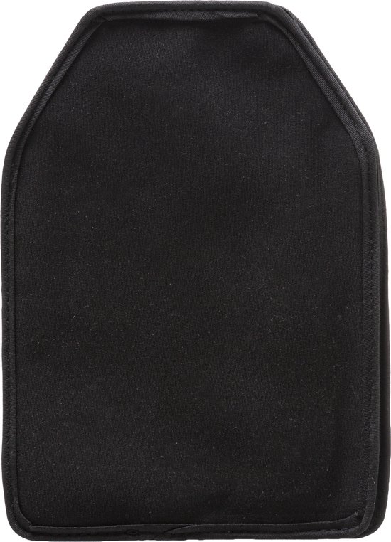 Set van 2x stuks wijnfles koeler/koelelement hoes zwart 22 cm - Flessenkoeler - Wijnkoeler van Kigoma