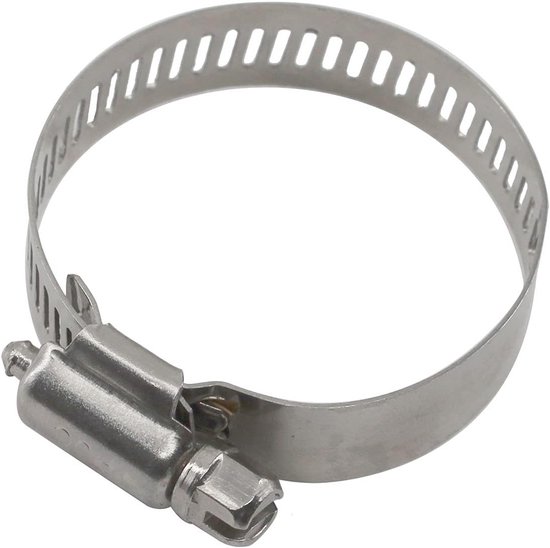 Set van 30 RVS Slangklemmen 16-25mm - Duurzame Klemmen voor Pijpen, Slangen en Bevestigingen
