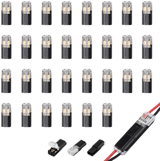Set van 30 Waterdichte Elektrische Snelle Koppelingen
