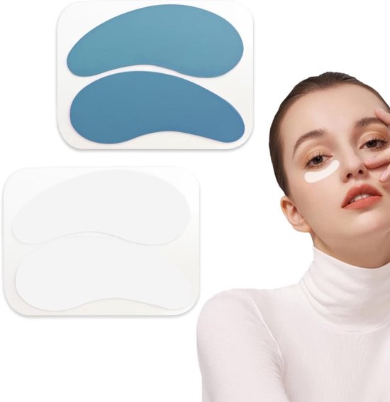Set van 4 Herbruikbare Oogpads voor Wimperextensions, Onder Blinders en Wimperlifting, Ideaal voor Lamination en Isolatie van Onderwimpers