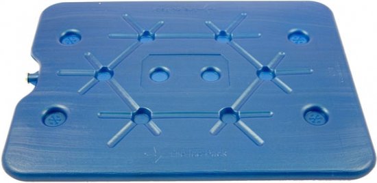 Set van 4x stuks platte koelelementen van 32 x 25 cm voor in een koelbox of koeltas van Camp Active
