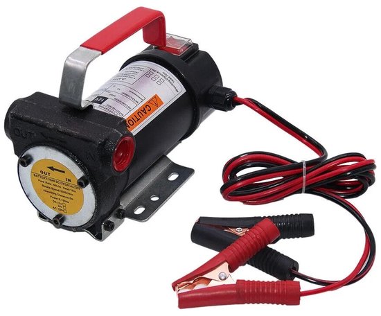 Seth Select Dieselpomp 12V 175W – Zelfaanzuigende Brandstofpomp 40 L/min met Filter – Elektrische Diesel Overdrachtpomp