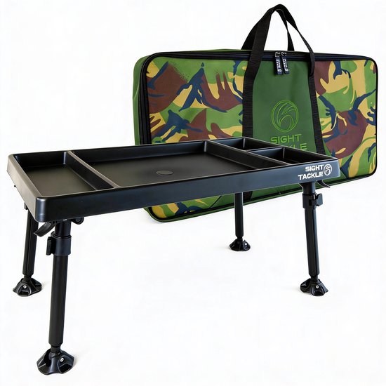 Sight Tackle - Bivvy Tafel + Bivvy Tafel - Tas - Campingtafel - Campingtafeltas - Karpervissen van Merkloos