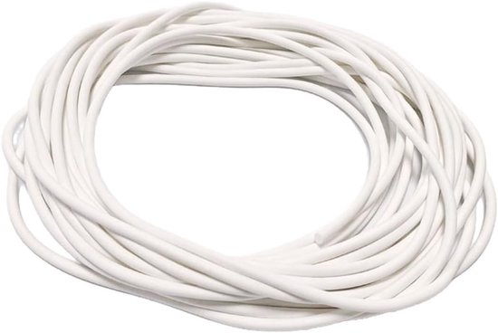 Siliconen Schuimafdichtstrip 2mm - Ronde Afdichtkoord 10m voor Seams, Deuren en Muren, Ideaal voor Klussen en Isolatie
