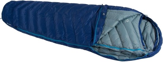 SirJoseph mummyslaapzak Double Attack II 190 2-in-1 4-seizoenen - Blauw van SirJoseph