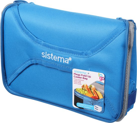 Sistema To Go Bento koeltas blauw van Sistema