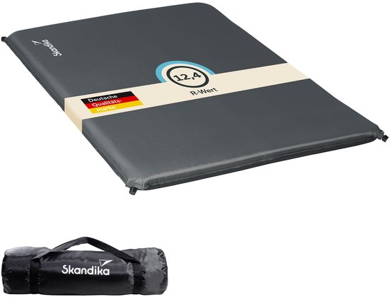 Skandika Easy Isomat Single - 10 cm dik, zelfopblazend, licht, opvouwbaar, zelfvullend schuim, campingonderlegger, gastenmatras, luchtmatras, camping, outdoor, tent, auto van Merkloos