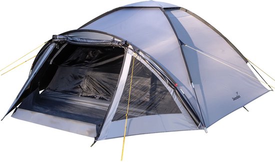 Skandika koepeltent Dale 4 - Kampeertent voor 4 personen, Sleeper-technologie, waterdicht 3000 mm, 2 ingangen, muskietennet, lichtgewicht trekkingtent | Iglotent, festivaltent, camping, trekking, outdoor
