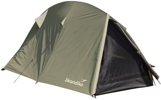 Skandika trekkingtent Hemus 2 Sleeper - Ultralicht tent voor 1 tot 2 personen, 2,5 kg, klein pakformaat, 3000 mm waterkolom, donkere slaapcabine | Wandelttent, minitent, trekking, camping, outdoor van Merkloos