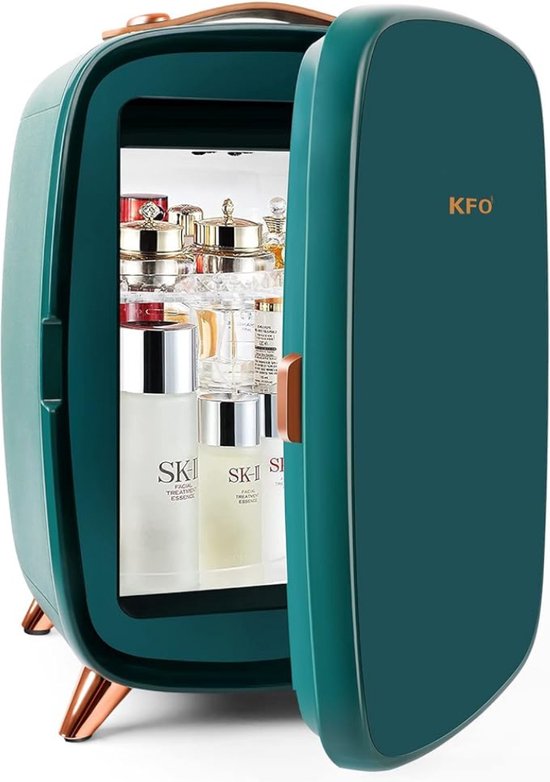 Skincare Beauty Fridge – Mini Koelkast – Minibar – 6 Liter – Slaapkamer – Stijlvol – Mint van Thuys