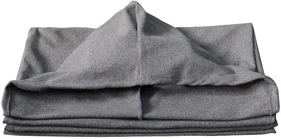 Slaapcapsule voor een diepere slaap - Verzwaarde en gezellige draagbare deken met capuchon, slaapzak voor thuiskamperen, verlichting van angst, draagbaar voor reizen en loungen thuis van Merkloos