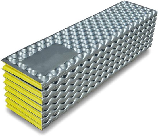 Slaapmat Camping - Outdoor mat - Kamperen en Reizen - Ultralicht Schuim - 187x57 cm - Geel