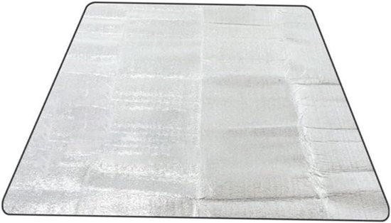 Slaapmat - Campingmat Vloerkussen - Comfortabel Kamperen - Waterdicht Materiaal - 200 x 120 cm - Zilver