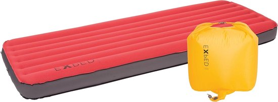 Slaapmat - Isolatiemat Kamperen - Comfortabel Slapen Buiten - Extra Dikke Isolatie - 72 x 25.6 Inch - Rood