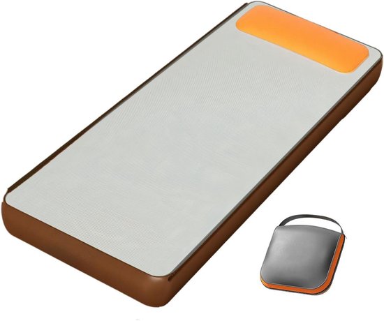 Slaapmat - Kampeer matras - Outdoor slapen - Ingebouwde pomp - 200x60cm - Enkel