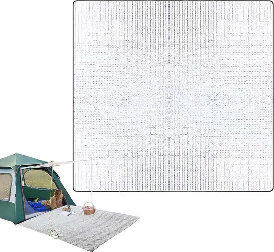 Slaapmat - Kampeermat Deken - Buiten Kamperen - Waterdicht Thermisch - 200 x 200 cm - Enkel